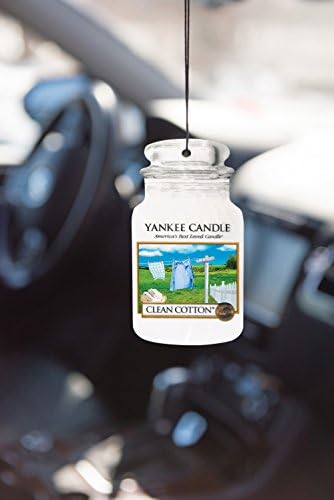 Yankee Candle Clean Cotton Paperboard Car Jar 3 Pack