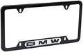 BMW License Plate Frame Wording (Black)