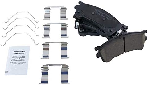 TRQ Front Brake Pads Ceramic Hardware
