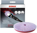 SONAX Hybrid Wool Pad 493800 | Heavy Cut Polishing Pad for Dual-Action Machines | Reduces Polishing Time | Removes Deep Scratches & Matting | 85% Wool, 15% Polyester | Low Heat Generation | 143mm by SONAX