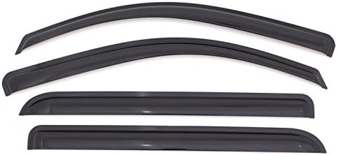 Auto Ventshade [AVS] Outside Mount Rain Guards for 2019-2026 Chevrolet Silverado - GMC Sierra 1500; 2020-2026 SIL/Sir 2500 & 3500, Crew CAB ONLY | Window Vent Visors, 4 pcs. - Smoke | 94805