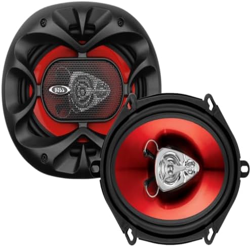 BOSS Audio Systems CH5730 5 x 7 Car Speakers, 300 Watts Per Pair, 3 Way