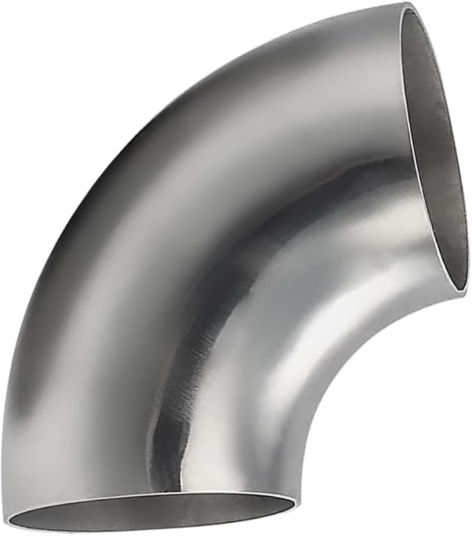 Cotonake 4.5 Inch Exhaust Elbow Pipe 90 Degree Bend Elbow by Cotonlake