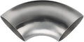 OD 1.5 Inch 90 Degree SS304 Stainless Steel Bend Tube Exhaust Elbow Pipe by Cotonlake
