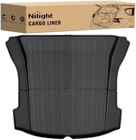 Nilight Cargo Mats for Tesla Model 3 2017 2018 2019 2020 2021 2022 2023