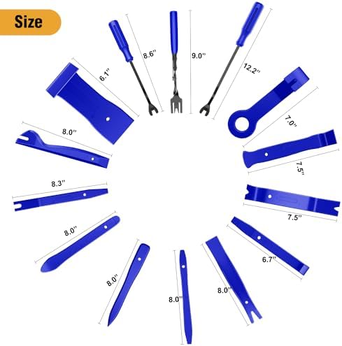 GOOACC 330Pcs Trim Removal Tool Auto Push Pin Bumper Retainer Clip Set - Image 2