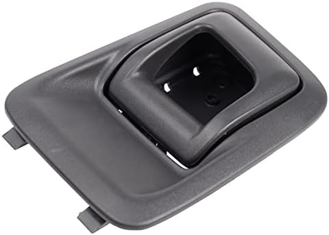 TRQ Rear Left Interior Door Handle Gray Drivers Side