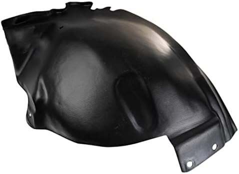 TRQ Front Left Rearward Inner Fender Liner Black Drivers Side