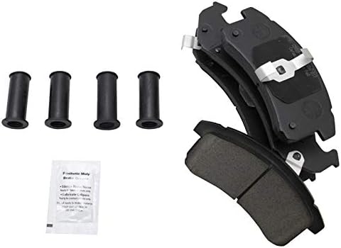 TRQ Front Posi Ceramic Brake Pad Kit Set