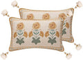 patdrea Designer French Vintage Pillow Cover,12"x20",Set of 2 by Welcometopatdrea