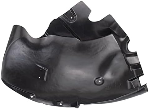TRQ Front Right Forward Inner Fender Liner Black Passenger Side