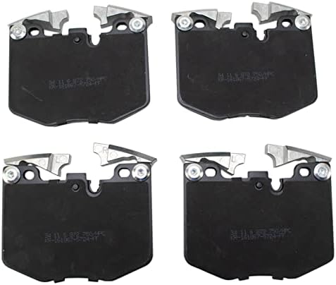TRQ Front Ceramic Brake Pad Set