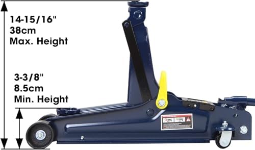 BIG RED 2.5 Ton (5,000 lb) Low Profile Hydraulic Trolly Jack - Image 3