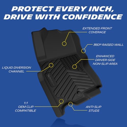 Michelin Vehicle Mats for 2022-2026 Nissan Frontier Crew Cab