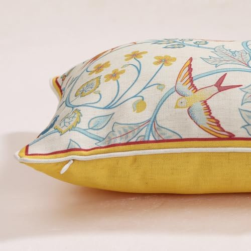 patdrea Designer French Vintage Lumbar Throw Pillow Cover,12"x20" - Image 4