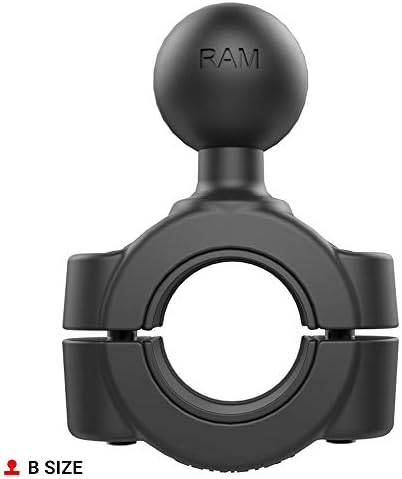 RAM MOUNTS Torque Handlebar Mount with B Size 1" Ball for 0.75"-1" Bars