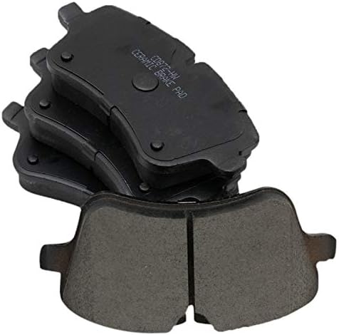 TRQ Front Ceramic Brake Pad Set