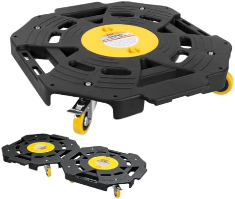 MaxxHaul Heavy Duty Tire Dolly 300 lb Capacity Rolling Wheel Dolly with 4 Swivel Casters Portable Tire Storage and Transport Mover for Garage Shop and Warehouse (80746) by MaxxHaul