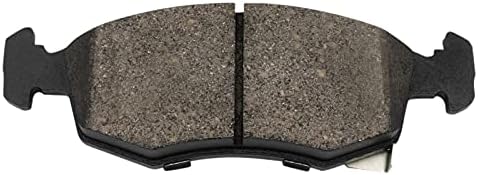 TRQ Front Brake Pads Ceramic Hardware Wear Sensor