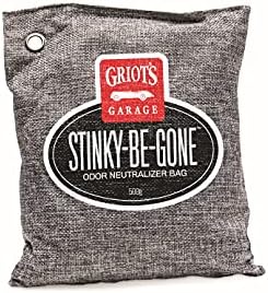 Griot's Garage Stinky-Be-Gone Odor Neutralizing Bag, Deodrizer and Moisture Absorber for Cars, Closets, Garages, or Cabinets, Reusable, 500g by GriotsGarage