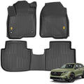 CAT® JustFit™ 3D Custom Fit Floor Mats for Honda CRV 2023, 2024, 2025, 2026 - Heavy Duty Floor Liner Protection Laser Measured, Honda CRV Accessories Car Floor Liners