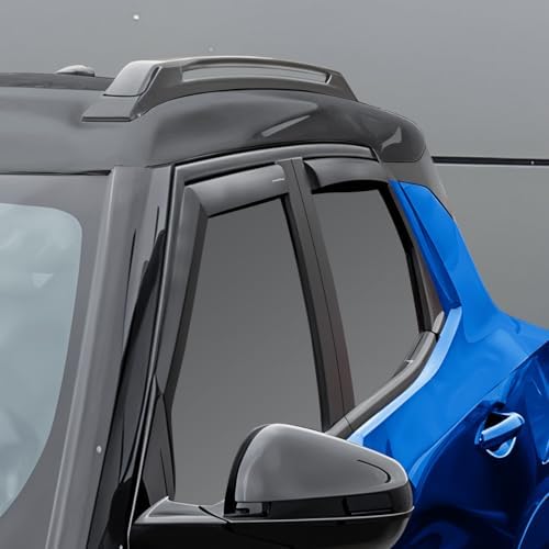 Goodyear Shatterproof in-Channel Window Deflectors for Chevrolet (Chevy) Trailblazer 2021-2026, Rain Guards, Window Visors for Cars, Vent Deflector, Car Accessories, 4 pcs - GY009012