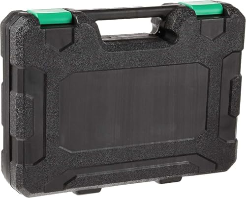 Amazon Basics 46-Piece 3/8-Inch Drive Socket Set with 6 & 12 Point Sockets, 72 Teeth Ratchet, SAE & Metric Sizes, Extension Bars, Universal Joint, Carrying Case - Image 5