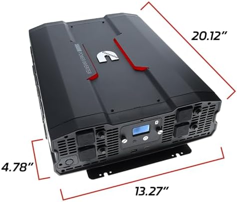Cummins 5000 Watts Inverter Modified Sine Wave Truck Inverter 12 Volts to 110 Volts Four AC Outlets Two USB Ports (Plus Cable Kit)- CMN5000W - Inverters for Vehicles, Van Life, Camping - Image 3