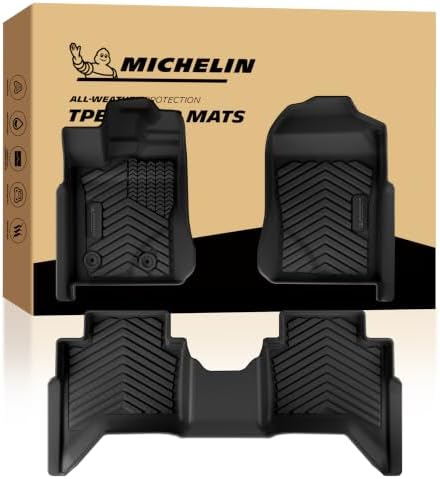 Michelin Vehicle Mat for 2024-2026 Ford Ranger SuperCrew Cab Carpet Floor