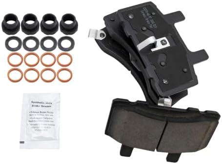 TRQ Front Ceramic Brake Pad Kit