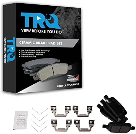 TRQ Rear Brake Pads Ceramic
