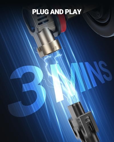 SEALIGHT 9005/HB3 H11/H9/H8 LED Bulbs Combo, 140,000LM 15X Brighter than Original Bulb, 6500K Daylight White, 25000RPM Cooling Fan Light Bulbs with 70000Hrs Lifespan, Pack of 4