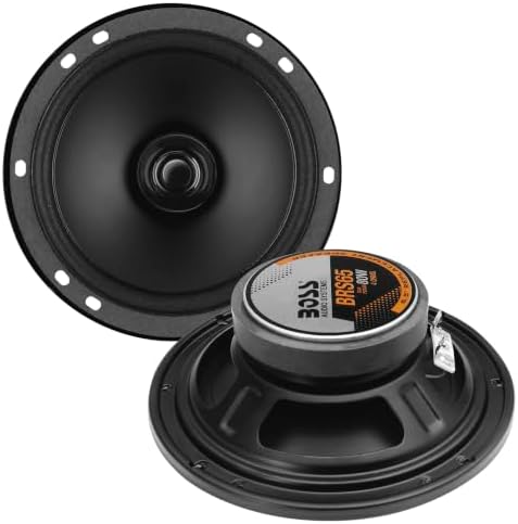 BOSS Audio Systems BRS65 6.5 Inch 80 W Single Replacement Car Door Speaker
