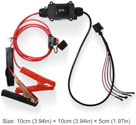 Battery Alligator Crocodile Clips Clamp Heavy Duty for Automotive Engine - Image 6