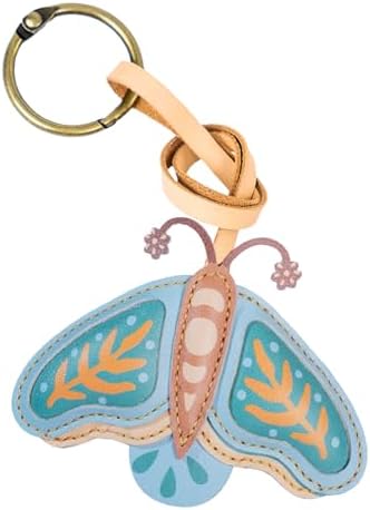 Insects Leather Bag Charm - Unique Purse Charm Keychain for Backpacks