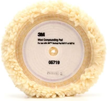 3M Perfect It 05719 Wool Compound Pad, 9 inch (Pack of 2) - Image 2