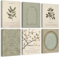 Sage Green Christian Wall Art Posters Vintage Bible Verse Canvas Wall Decor Scripture Botanical Art Prints Religious Pictures Christian Paintings Artwork Living Room Bedroom 12x16x6 Inch Ready to Hang by Unknown