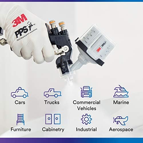 3M PPS 2.0 Paint Spray Gun System Refill Kit with Lids and Liners, 26028 - Image 6