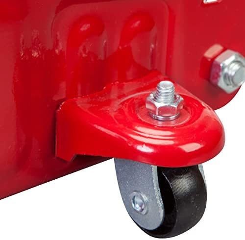 Big RED 1.5 Ton Hydraulic Trolley Service/Floor Jack with Blow Mold Case - Image 5