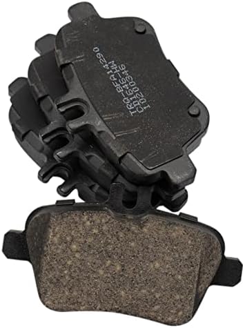 TRQ Rear Ceramic Brake Pad Set