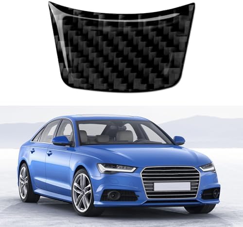 Steering Wheel Decals for Audi A4 B8 2008-2015 / A5 2012-2016 Accessories Carbon Fiber Interior Stickers