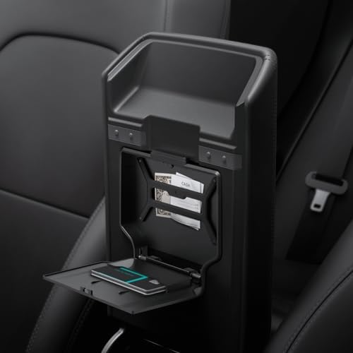 Spigen One-Tap Hidden Storage Box for Tesla Model Y Juniper & Model Y L (Standard, Premium & Performance 2026/2025) and Model 3 Highland (Standard, Premium & Performance 2026/25/24)