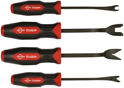 Mayhew Tools 13077 ProGrip Trim Tool Set, Black Oxide Finish, 4 piece set by Mayhew