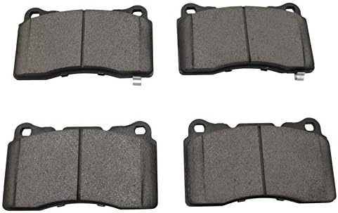 TRQ Front Posi Ceramic Brake Pad Kit Set