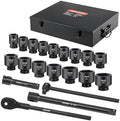 VEVOR 1 in Drive Impact Socket Set, 21 Piece, SAE (1-5/8" to 3-1/8") by VEVOR