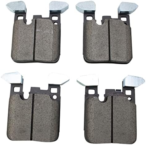 TRQ Rear Ceramic Brake Pad Set