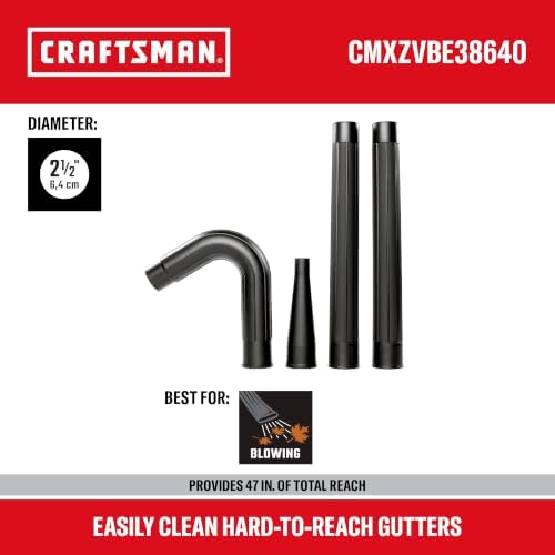 CRAFTSMAN CMXEVBE17607 16 Gallon 6.5 Peak HP Wet Dry Blower Vacuum Bundle - Image 5