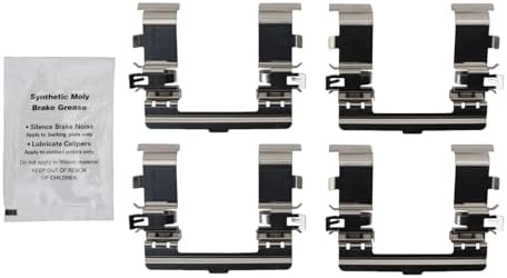 TRQ Front Ceramic Brake Pad Set