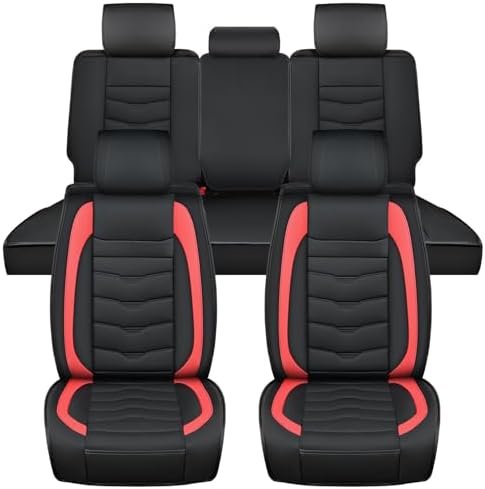 Nilight Car Seat Covers Custom Fit 2008-2024 Toyota Tundra Full Set