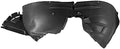 TRQ Front Right Inner Fender Liner Black Passenger Side